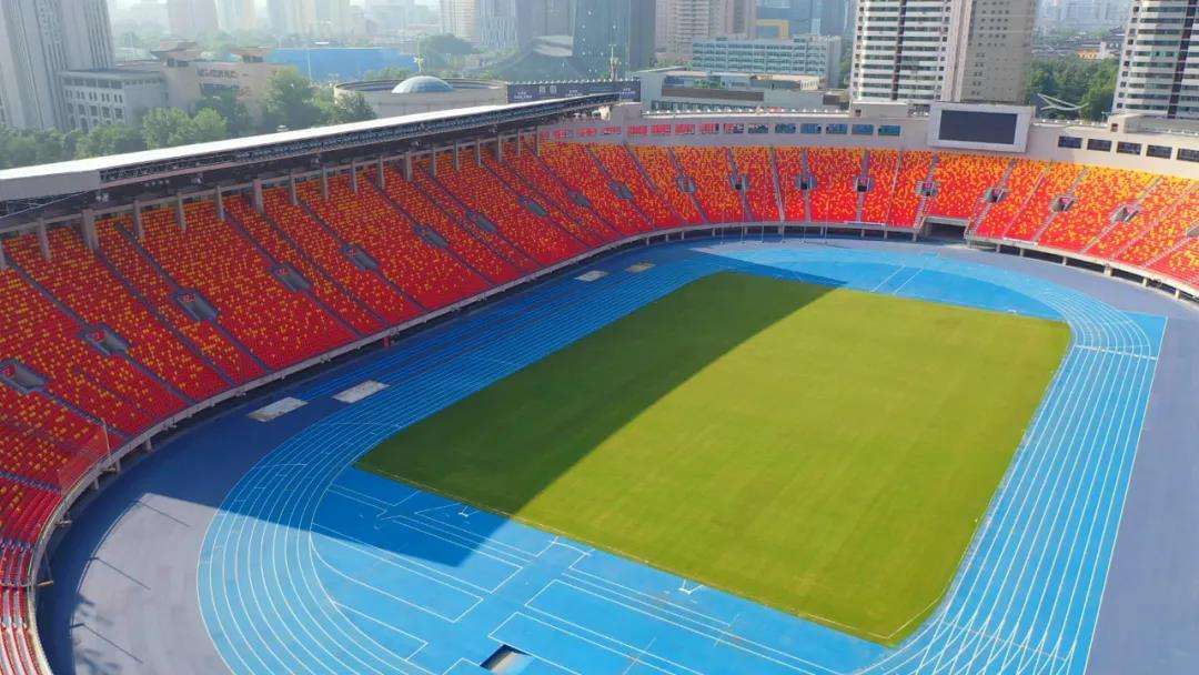 打卡改造后的陜西省體育場，進一步推進全民健身活動